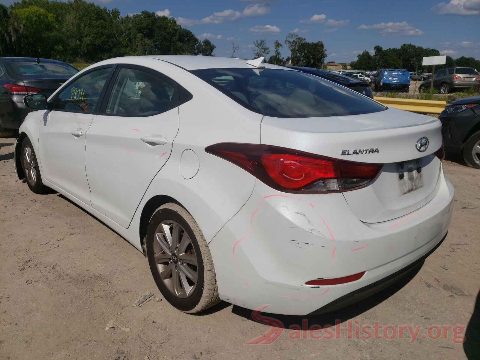 5NPDH4AE6GH770440 2016 HYUNDAI ELANTRA