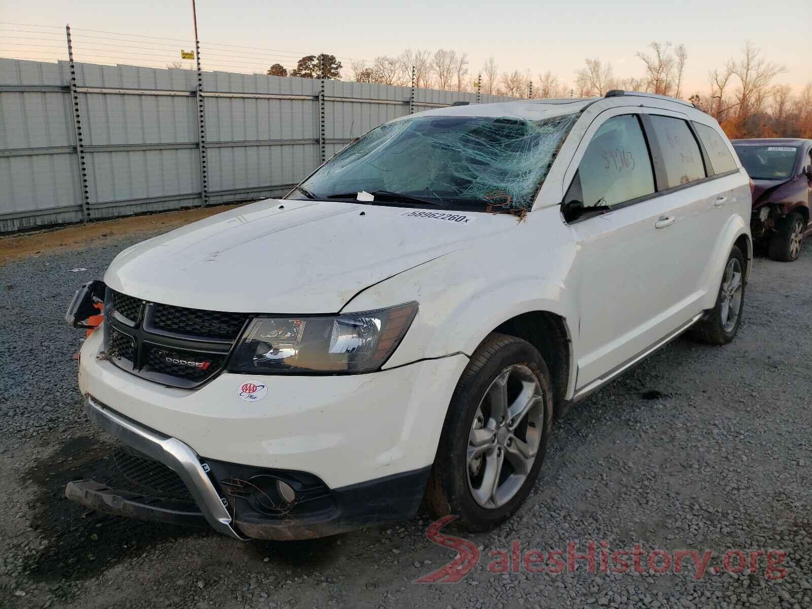 3C4PDCGB4HT621588 2017 DODGE JOURNEY