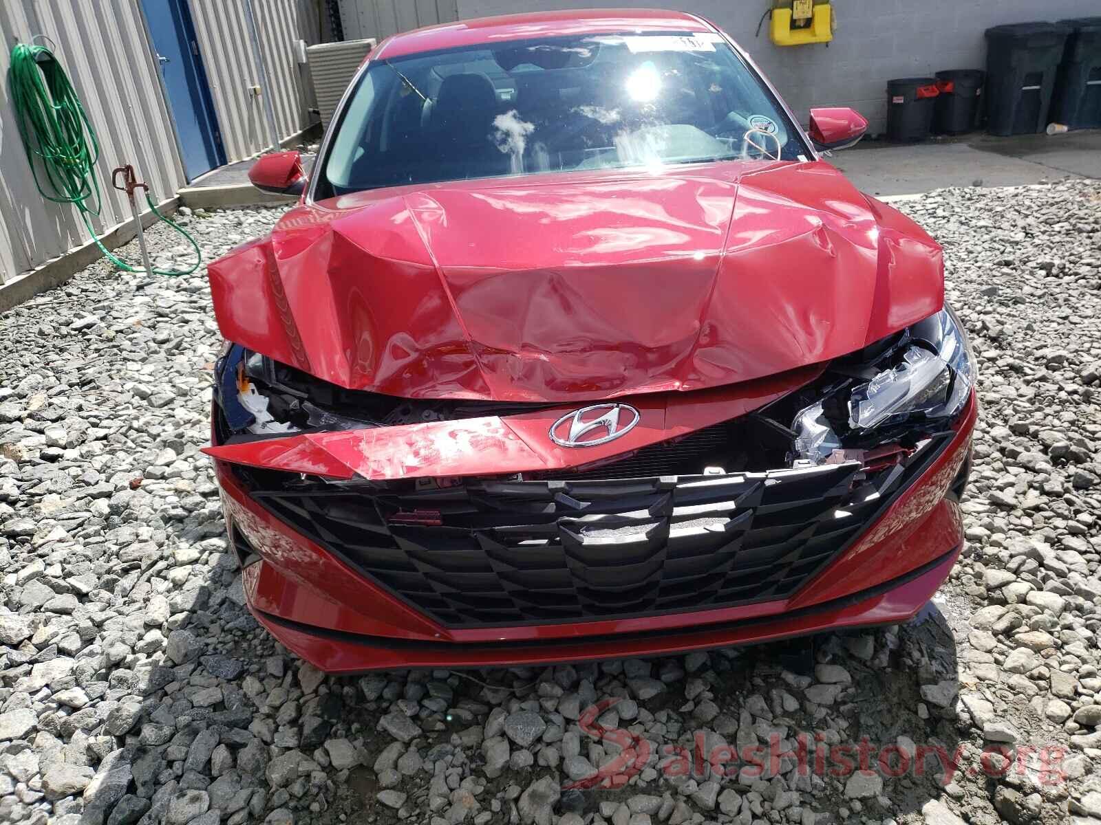 KMHLM4AGXMU065727 2021 HYUNDAI ELANTRA