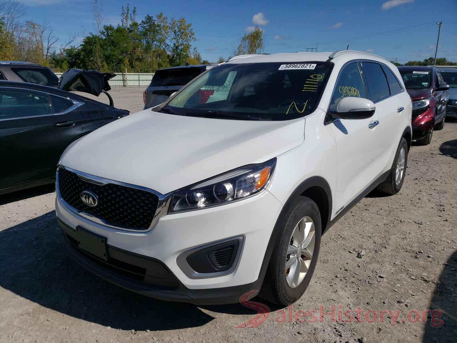 5XYPGDA50GG100986 2016 KIA SORENTO