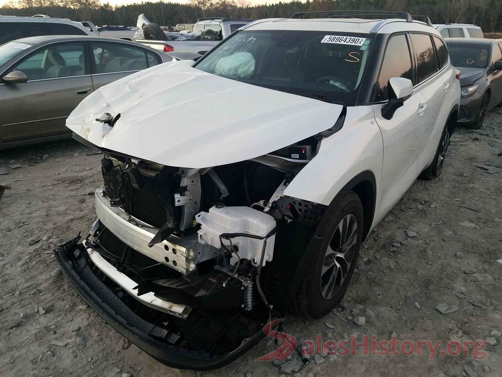 5TDHZRAH7LS503849 2020 TOYOTA HIGHLANDER