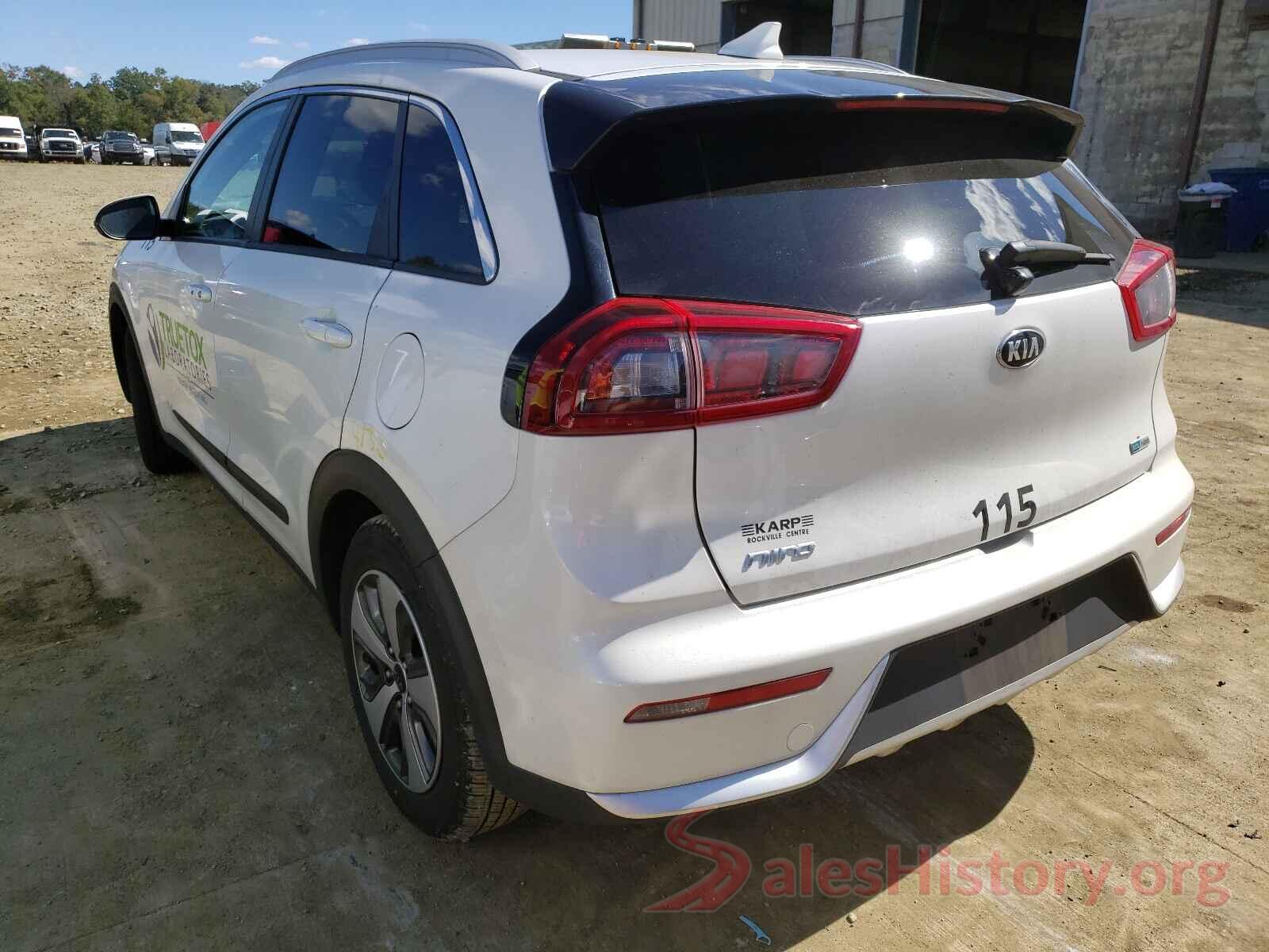 KNDCB3LC3K5324354 2019 KIA NIRO