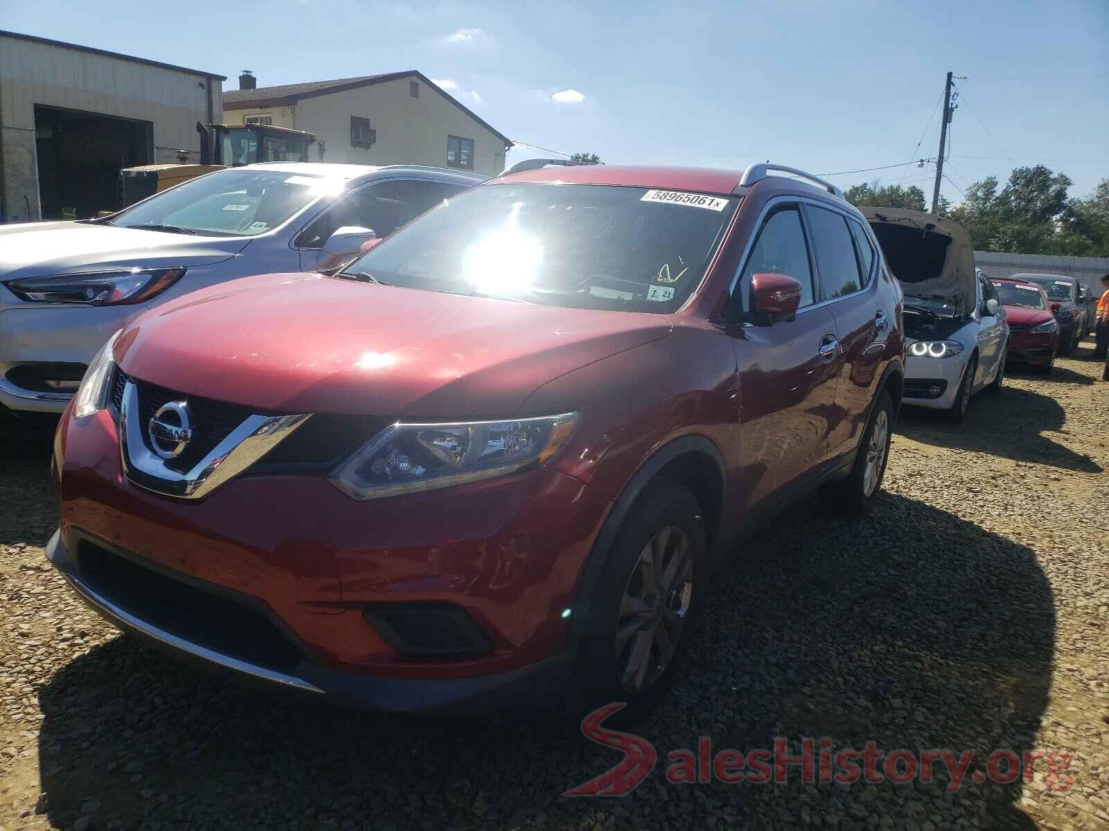 KNMAT2MV8GP681698 2016 NISSAN ROGUE