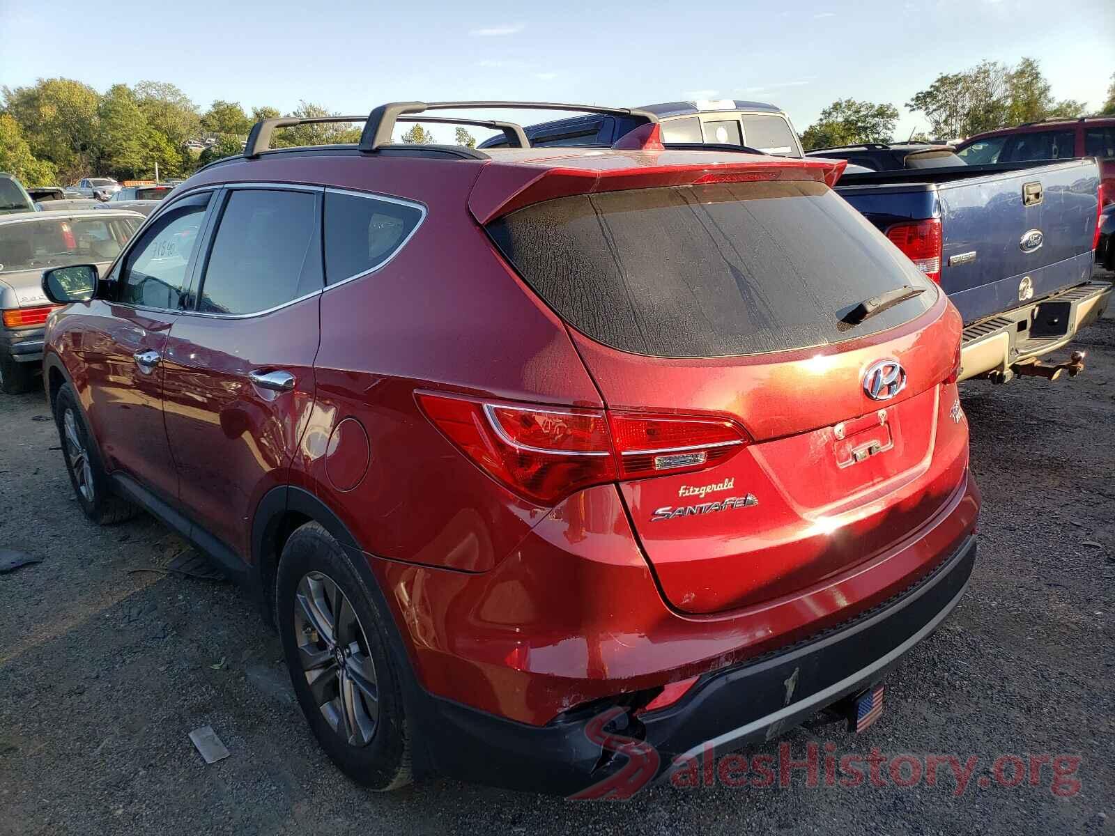 5XYZUDLB3GG313127 2016 HYUNDAI SANTA FE