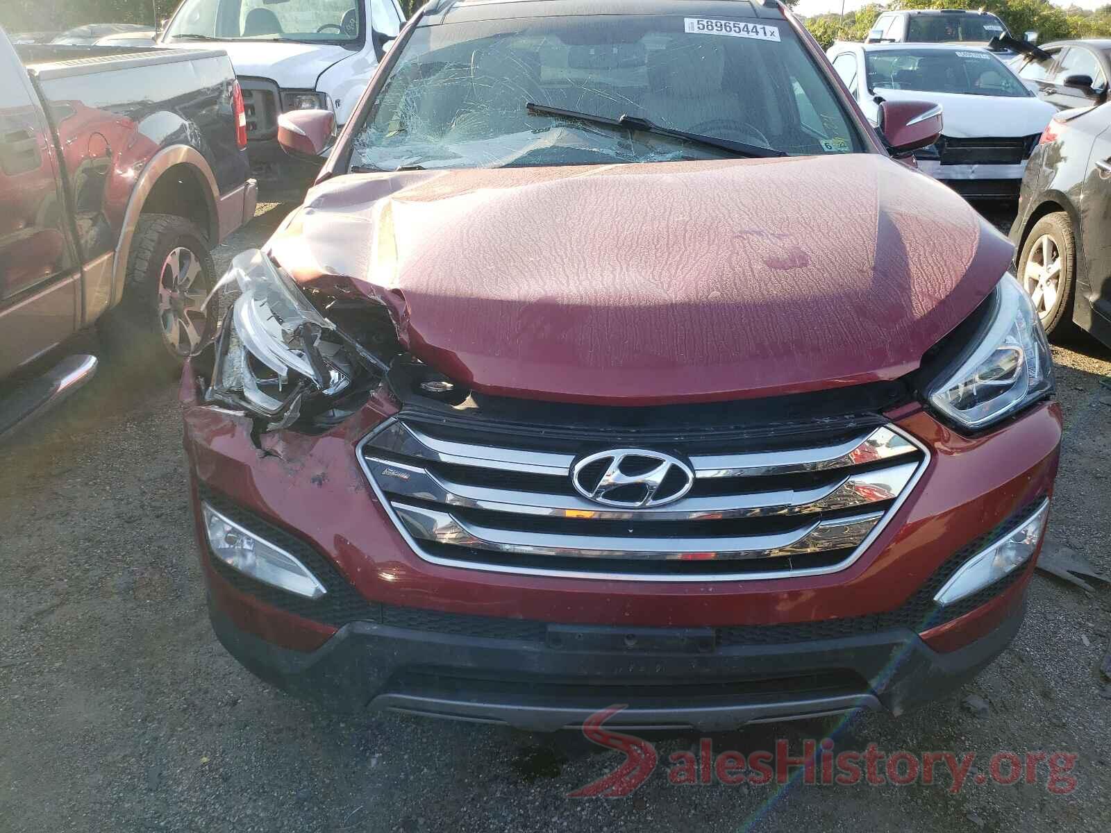 5XYZUDLB3GG313127 2016 HYUNDAI SANTA FE