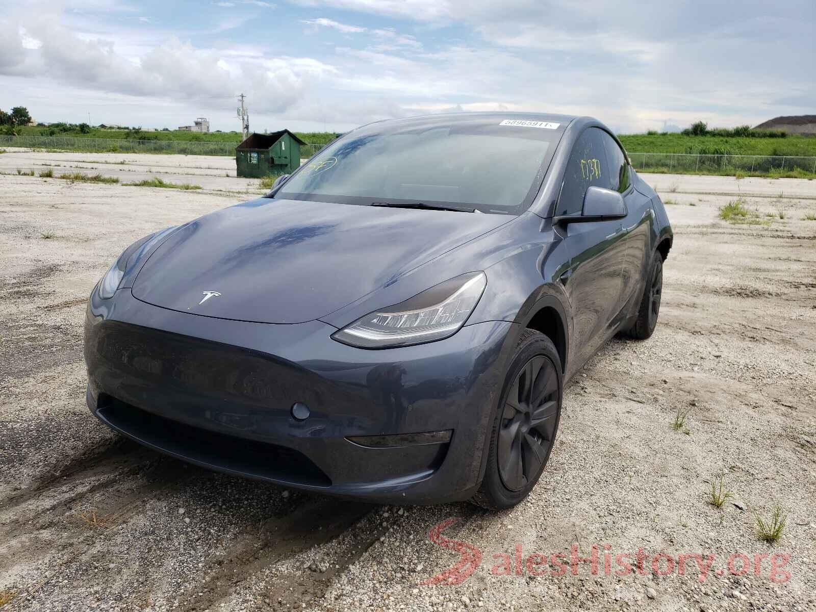 5YJYGDEE9MF122177 2021 TESLA MODEL Y