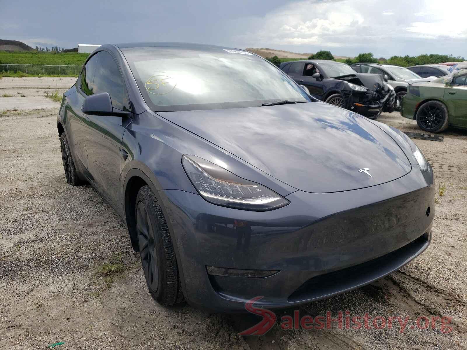 5YJYGDEE9MF122177 2021 TESLA MODEL Y