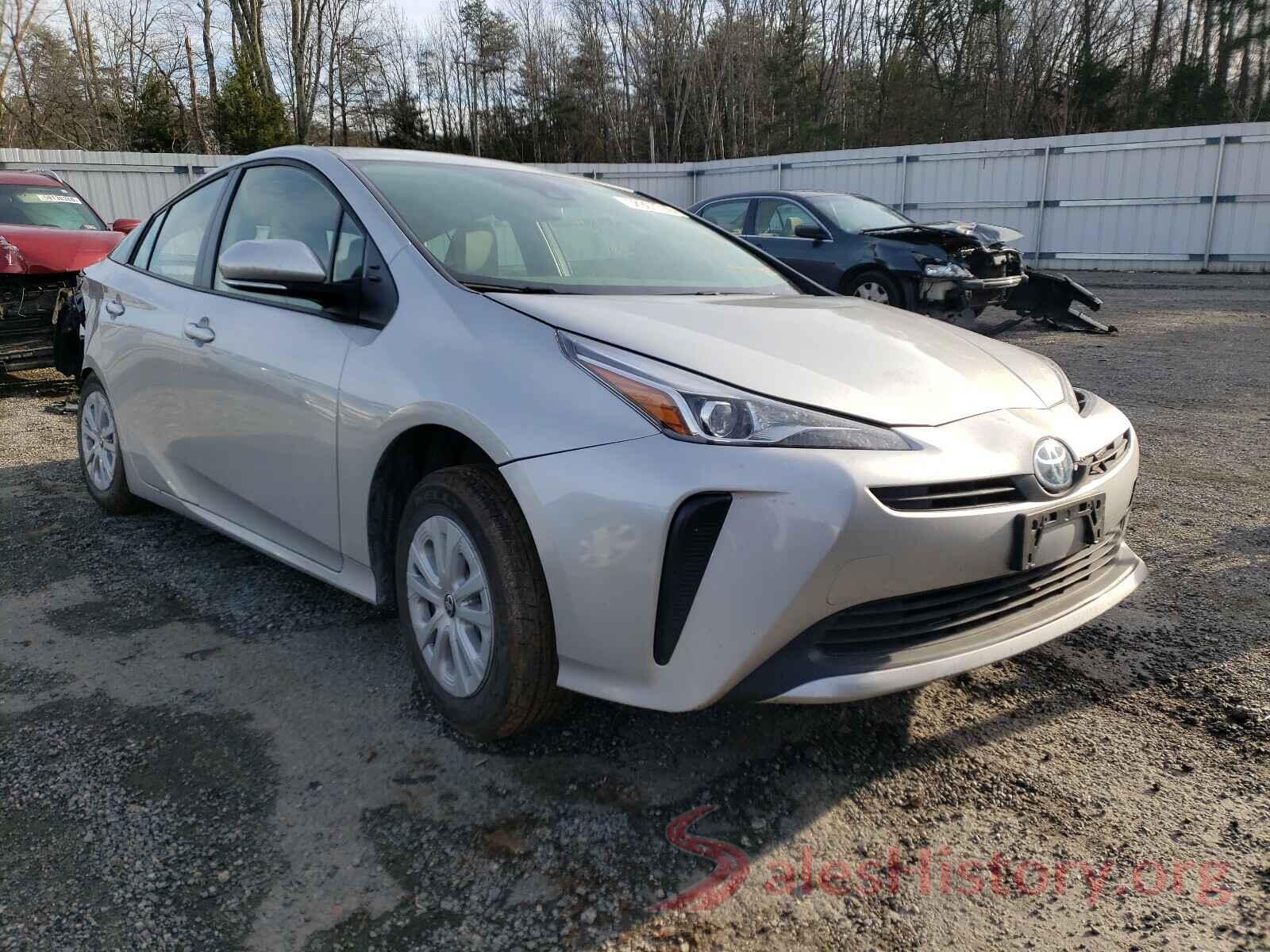 JTDKARFU8K3079424 2019 TOYOTA PRIUS