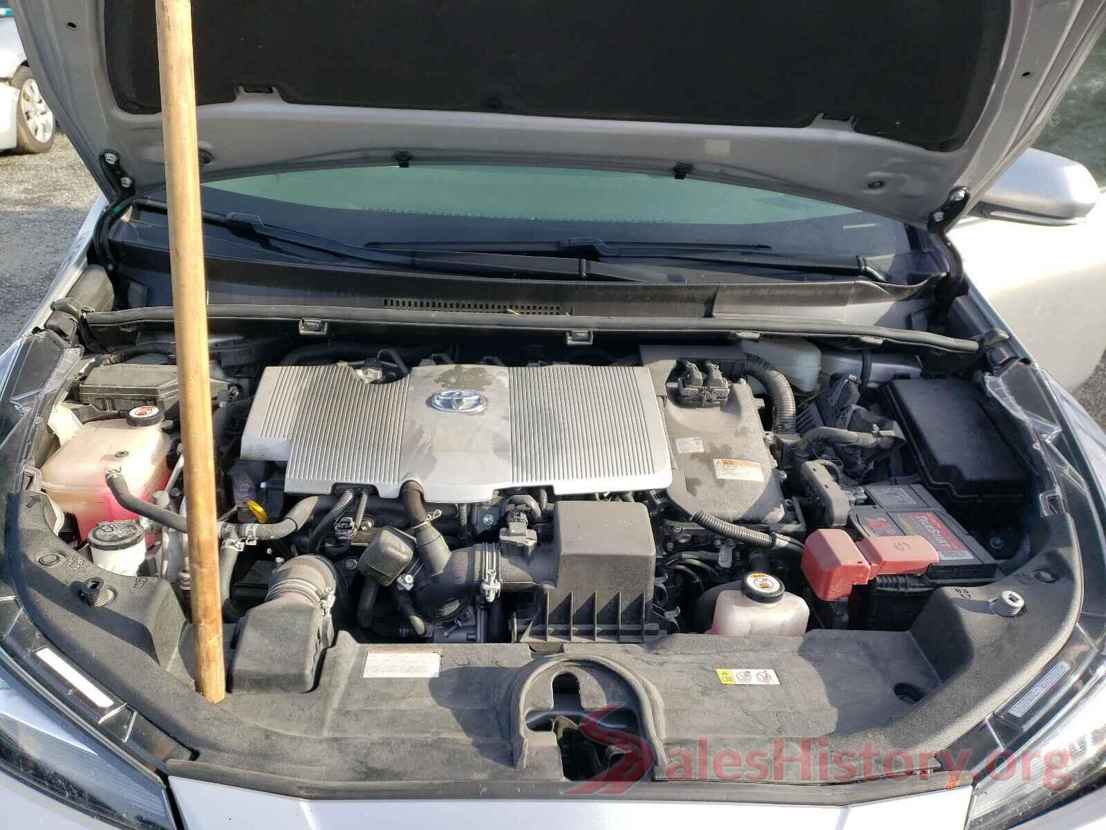 JTDKARFU8K3079424 2019 TOYOTA PRIUS