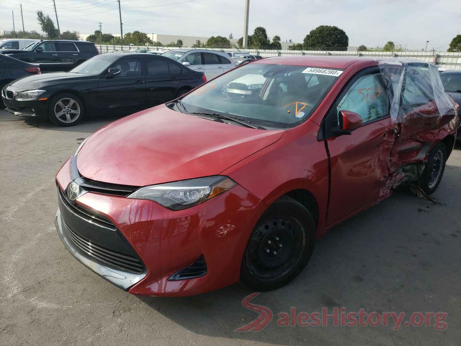 5YFBURHE8HP581914 2017 TOYOTA COROLLA