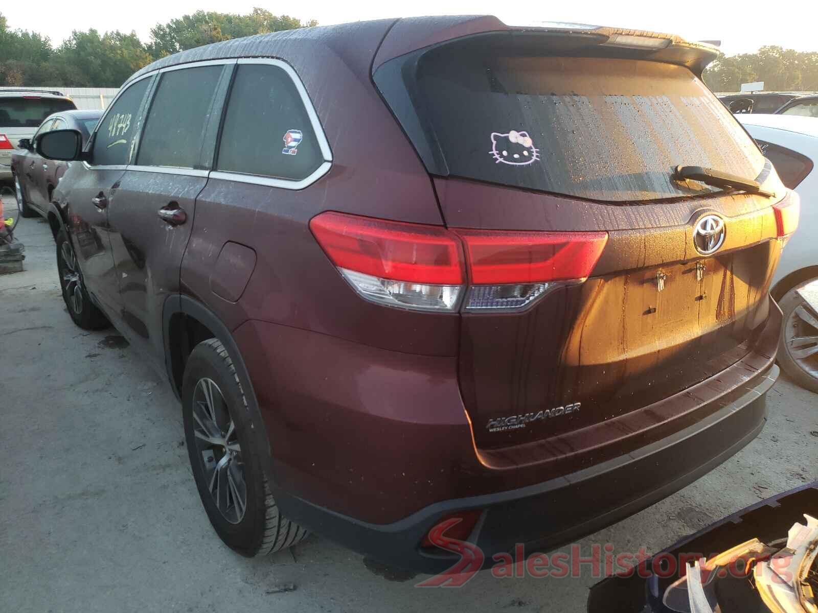 5TDZARFH8JS034627 2018 TOYOTA HIGHLANDER