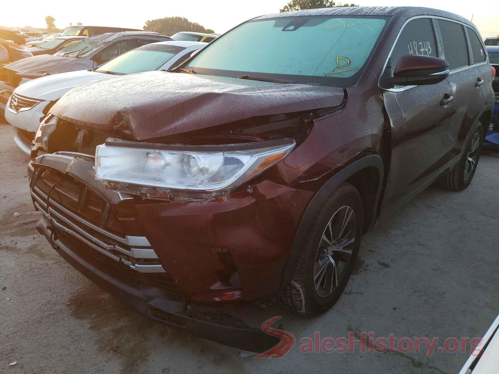 5TDZARFH8JS034627 2018 TOYOTA HIGHLANDER