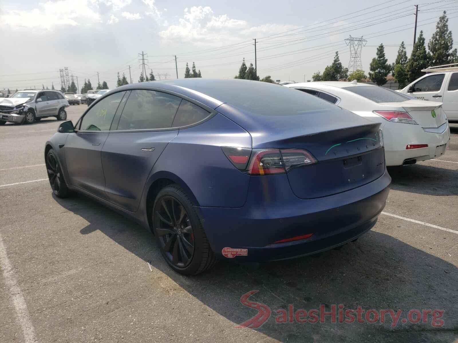 5YJ3E1EB3JF101048 2018 TESLA MODEL 3