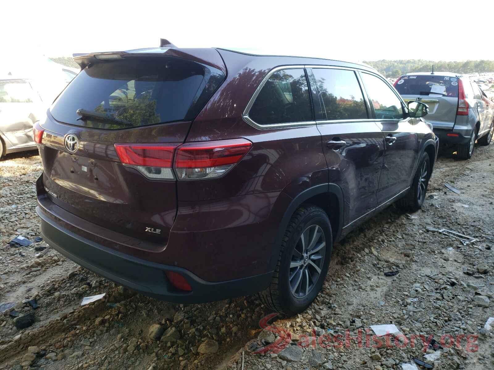 5TDKZRFH3HS209144 2017 TOYOTA HIGHLANDER