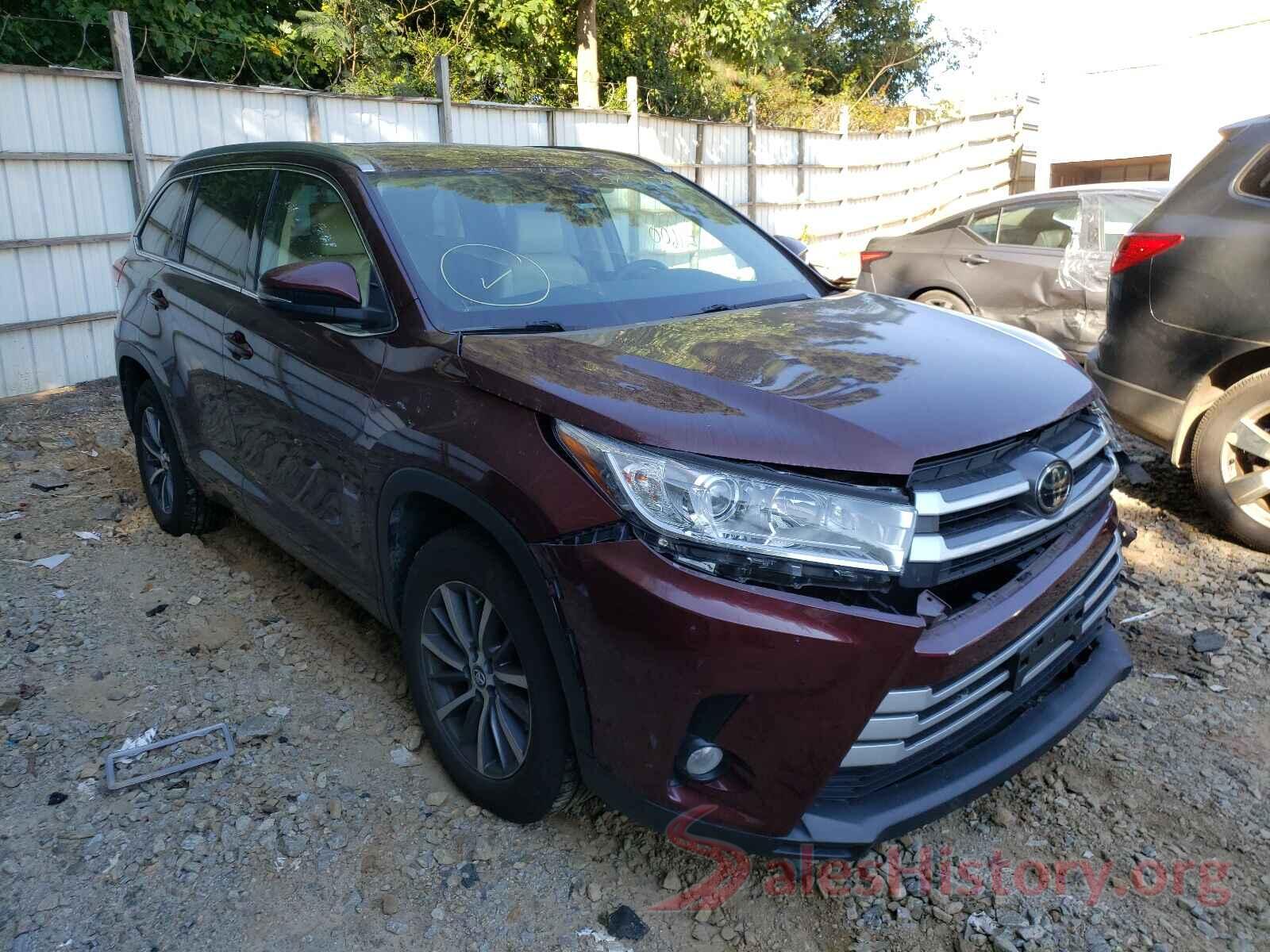 5TDKZRFH3HS209144 2017 TOYOTA HIGHLANDER