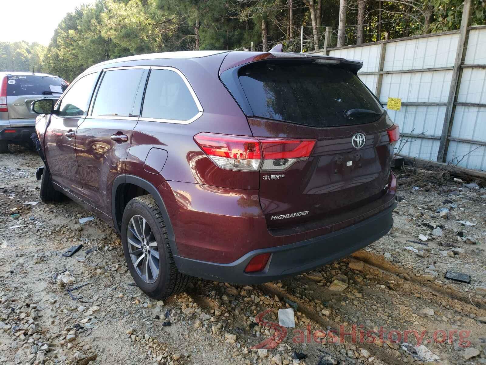 5TDKZRFH3HS209144 2017 TOYOTA HIGHLANDER