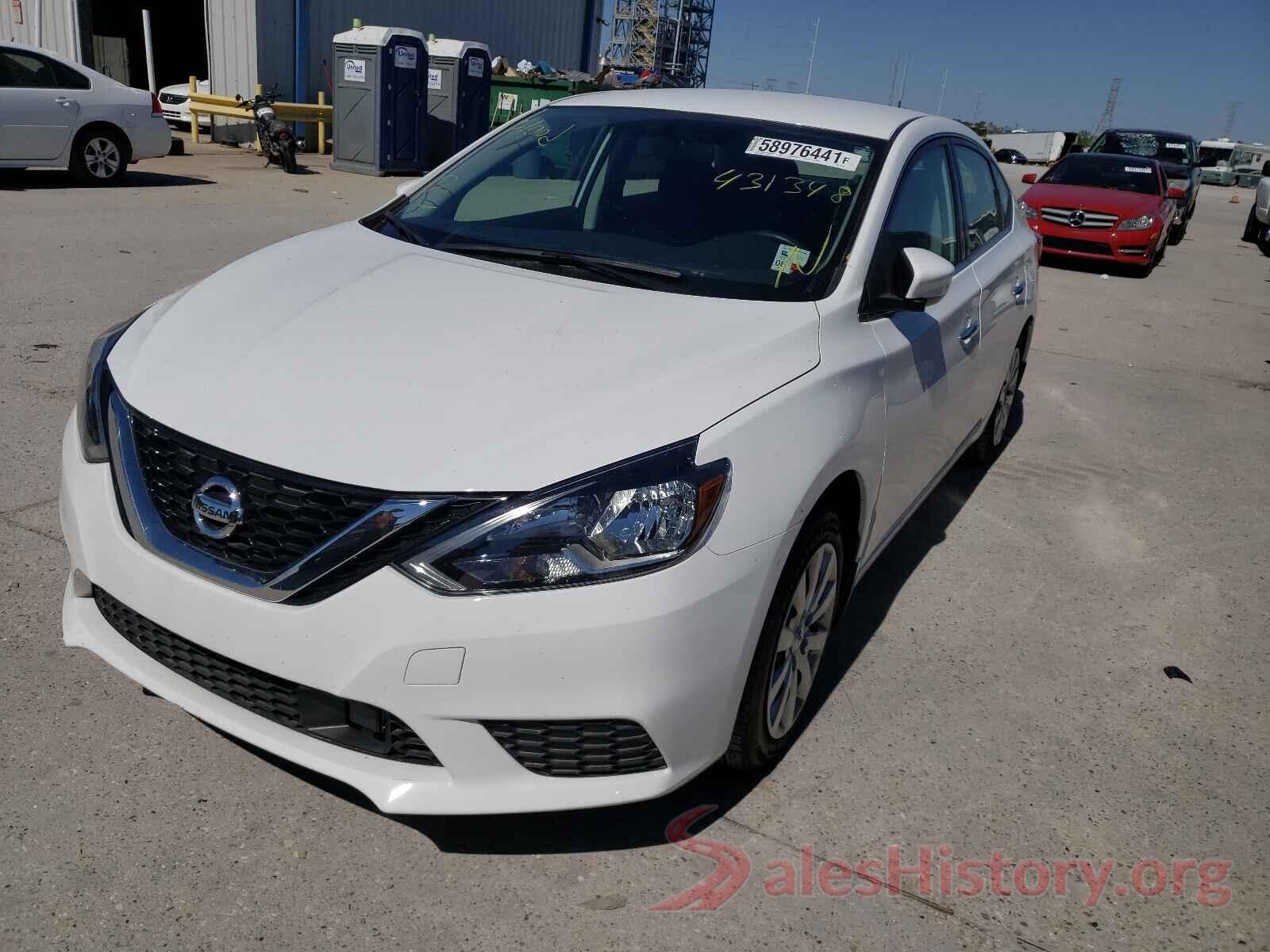 3N1AB7AP3KY431348 2019 NISSAN SENTRA