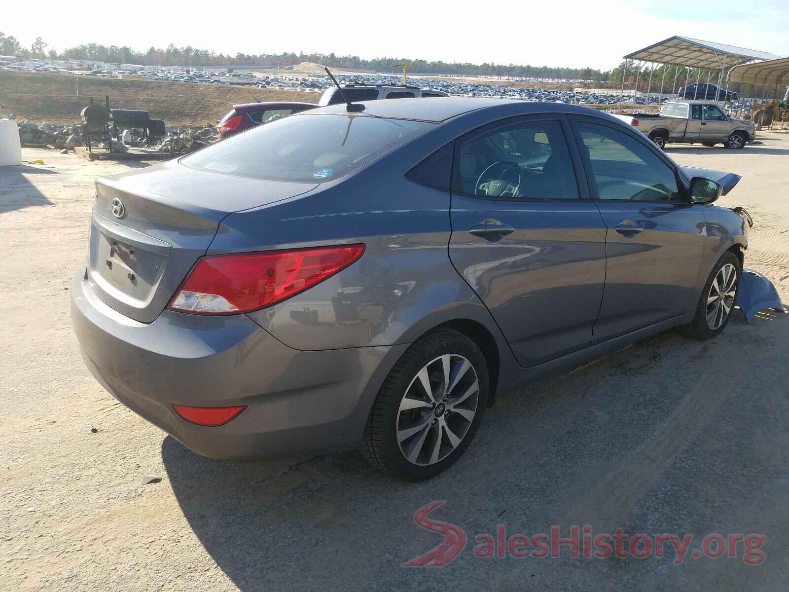 KMHCT4AE7HU284703 2017 HYUNDAI ACCENT