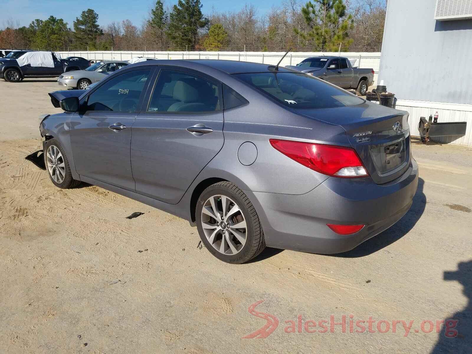 KMHCT4AE7HU284703 2017 HYUNDAI ACCENT