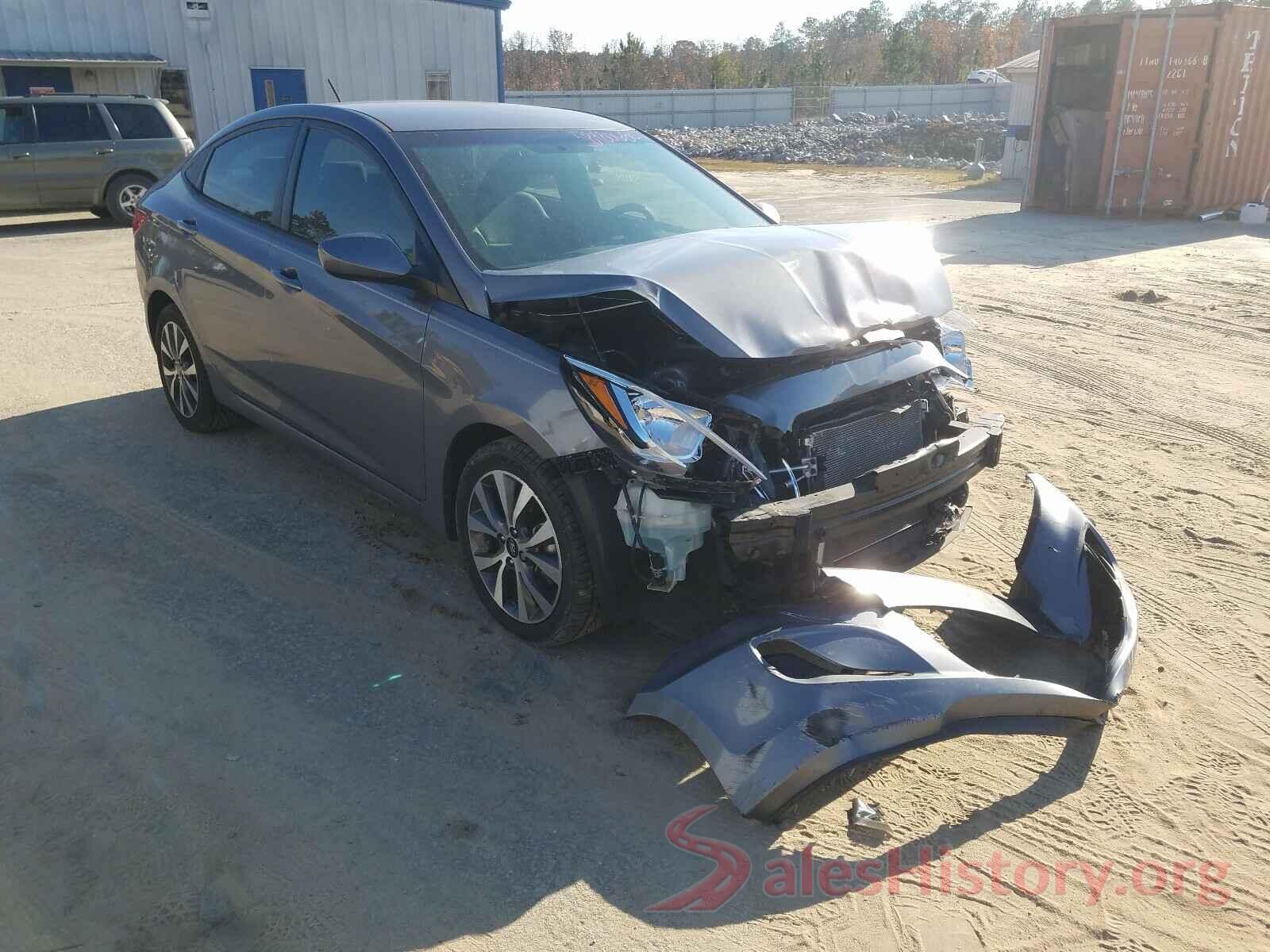 KMHCT4AE7HU284703 2017 HYUNDAI ACCENT