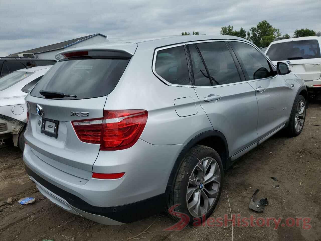 5UXWX9C3XH0T19240 2017 BMW X3