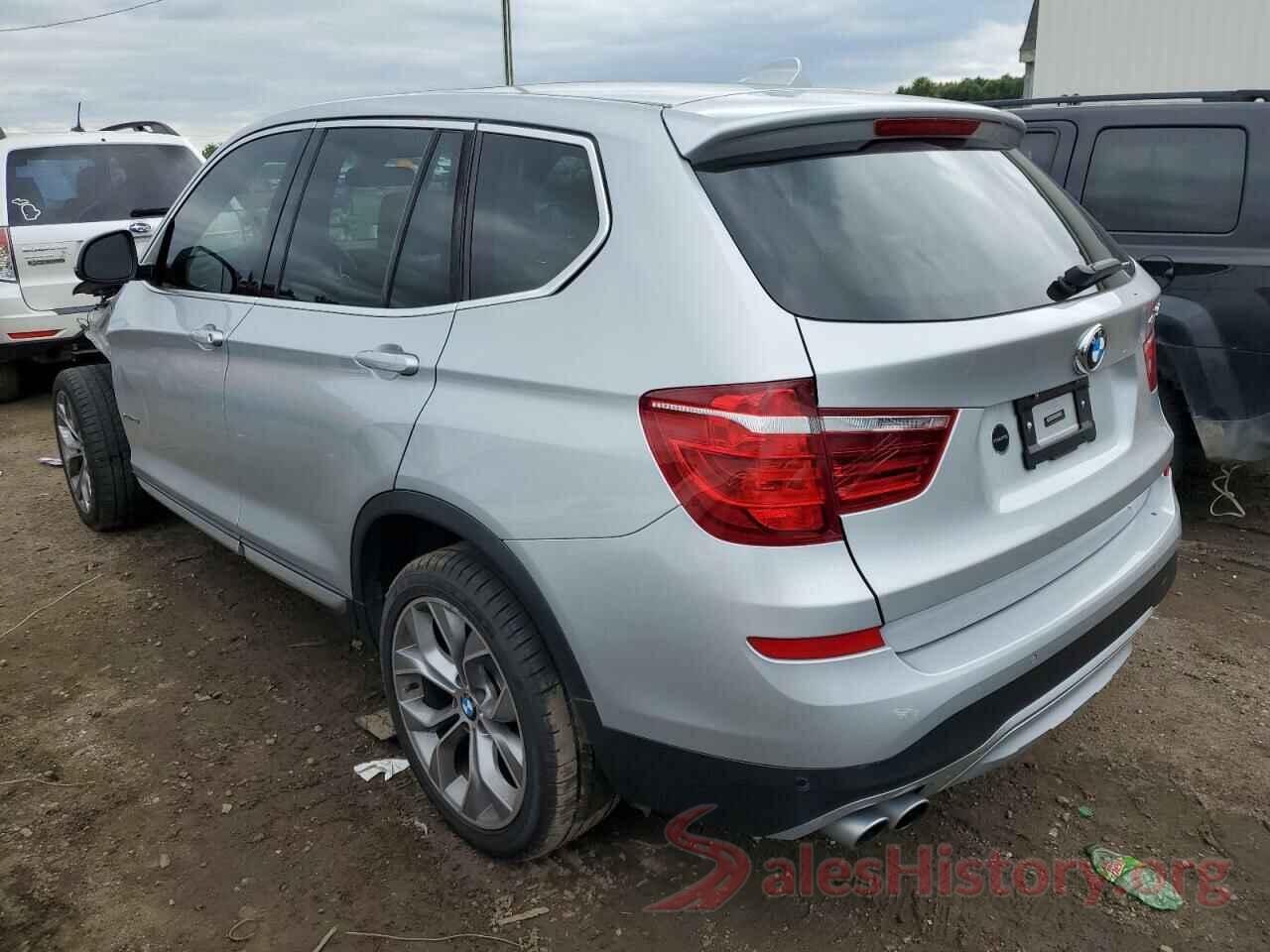 5UXWX9C3XH0T19240 2017 BMW X3