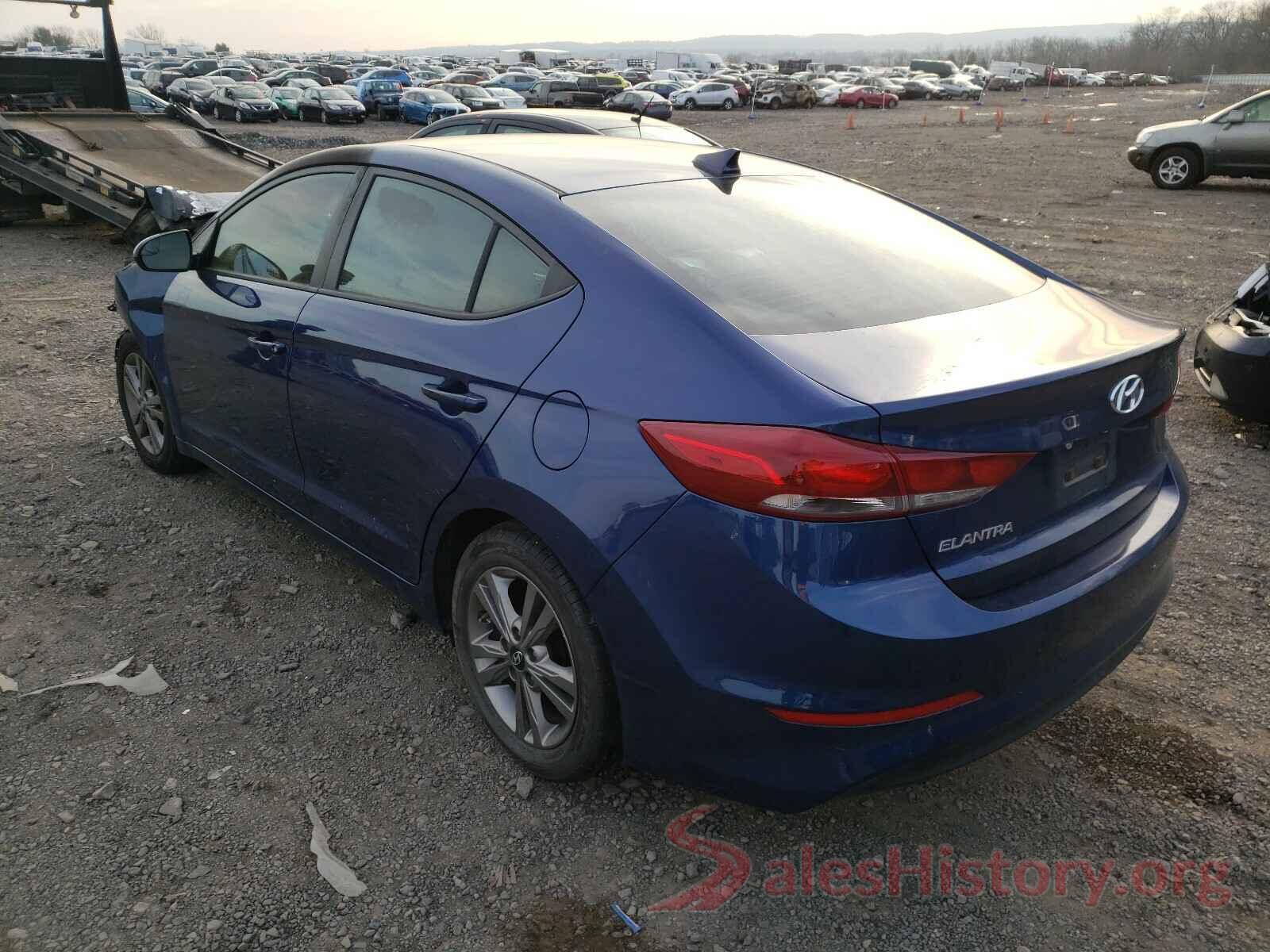 5NPD84LF4HH191020 2017 HYUNDAI ELANTRA