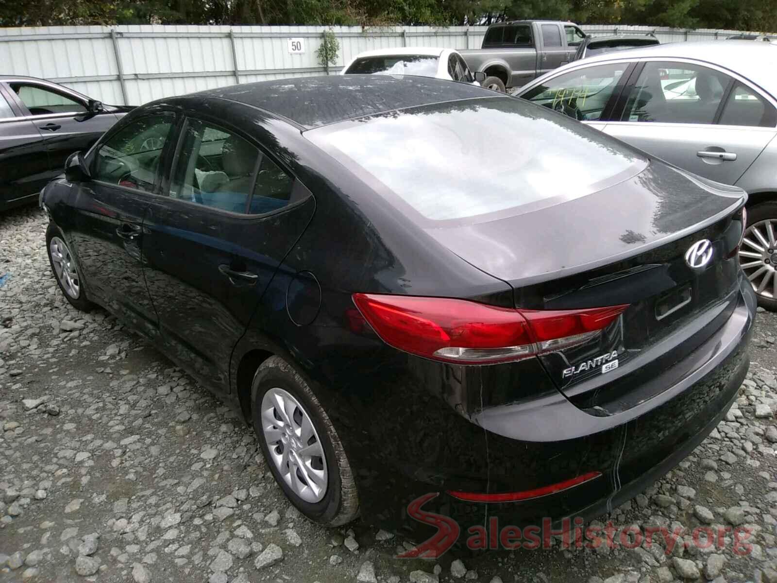 5NPD74LF7JH277060 2018 HYUNDAI ELANTRA