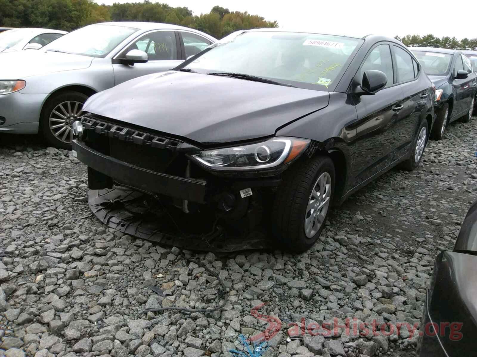 5NPD74LF7JH277060 2018 HYUNDAI ELANTRA