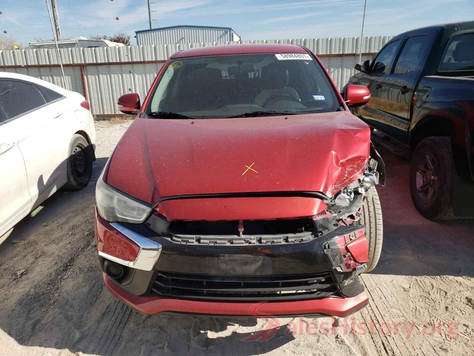 JA4AP3AU9GZ064895 2016 MITSUBISHI OUTLANDER