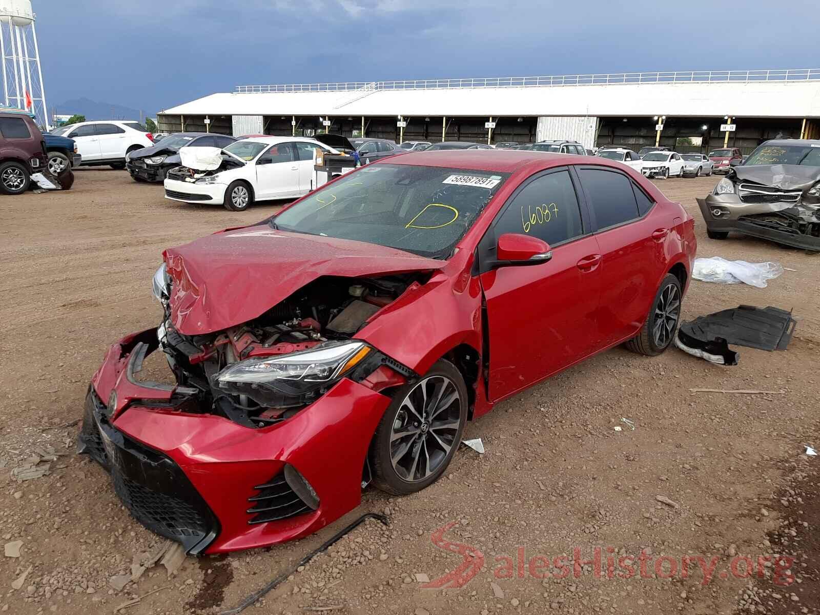 2T1BURHE6JC009598 2018 TOYOTA COROLLA