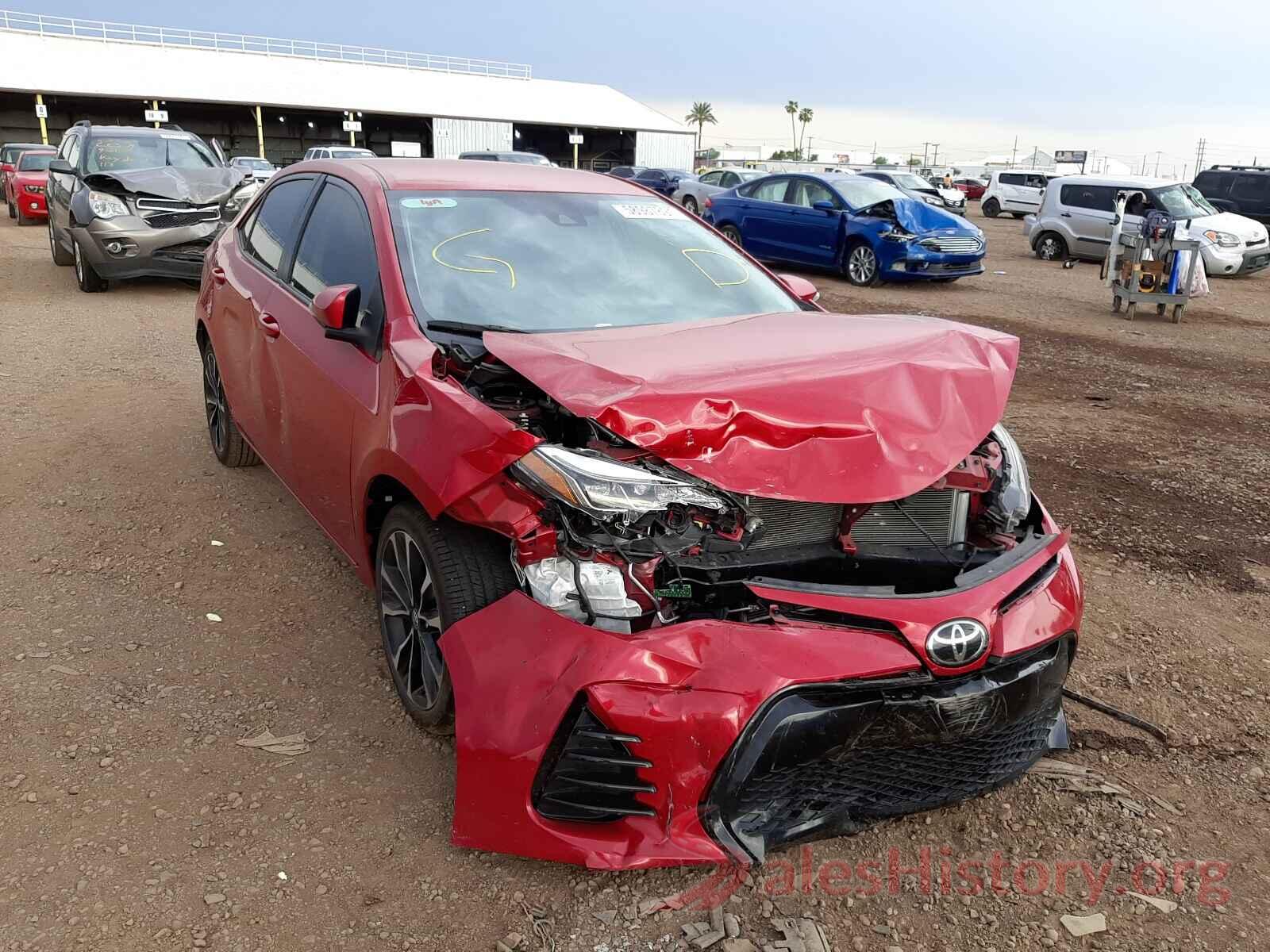 2T1BURHE6JC009598 2018 TOYOTA COROLLA