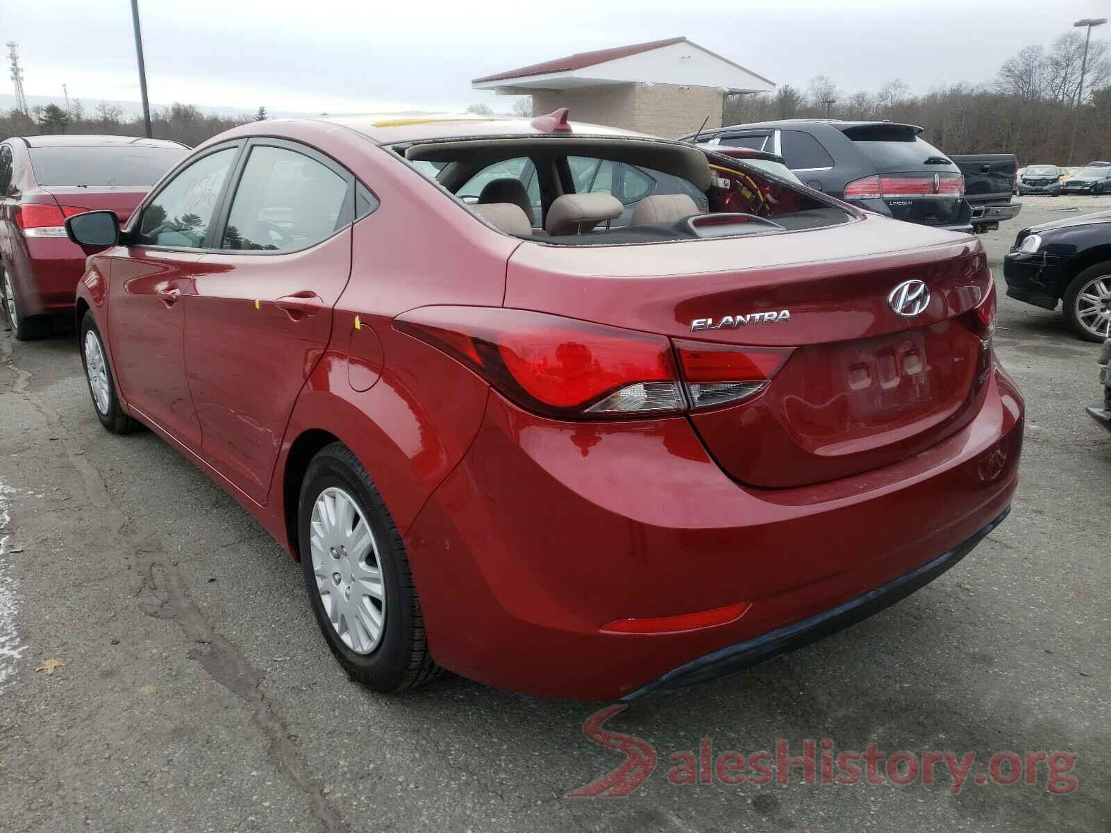 KMHDH4AE6GU623486 2016 HYUNDAI ELANTRA