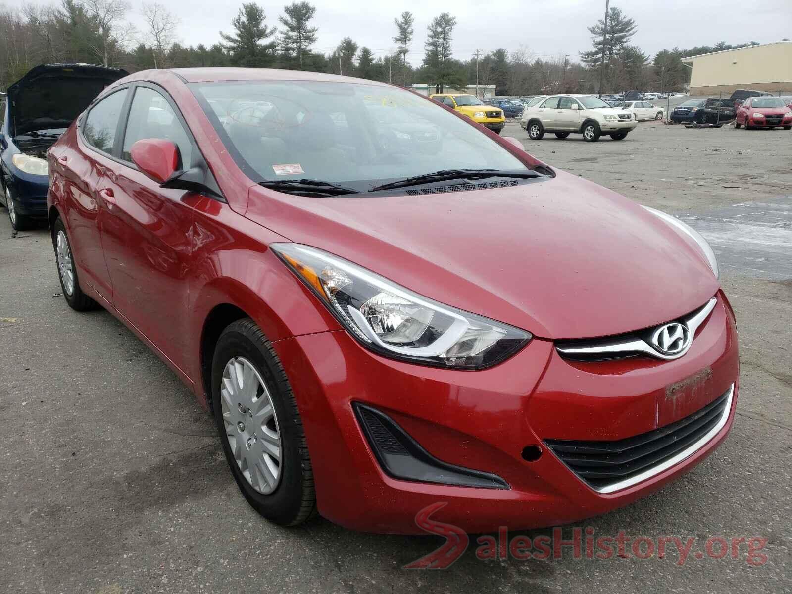 KMHDH4AE6GU623486 2016 HYUNDAI ELANTRA