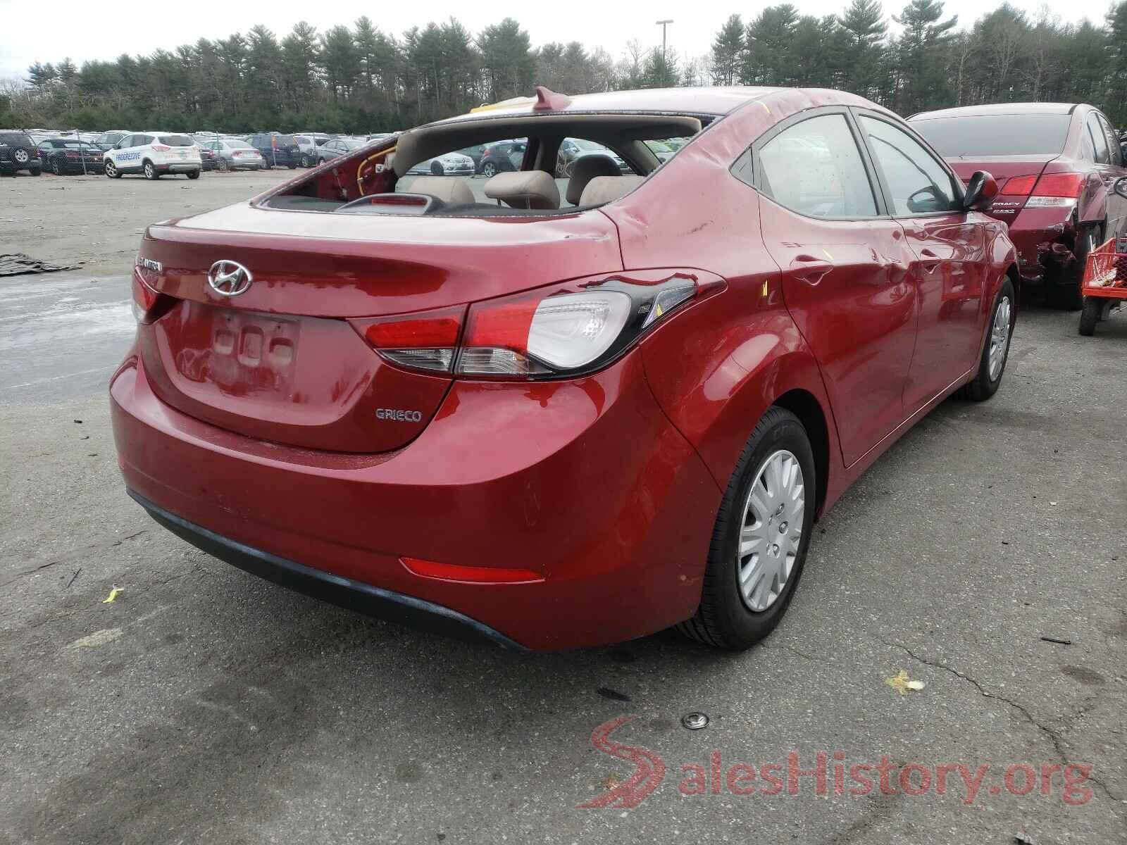 KMHDH4AE6GU623486 2016 HYUNDAI ELANTRA