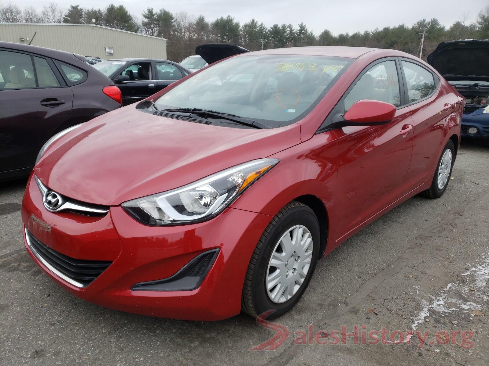 KMHDH4AE6GU623486 2016 HYUNDAI ELANTRA