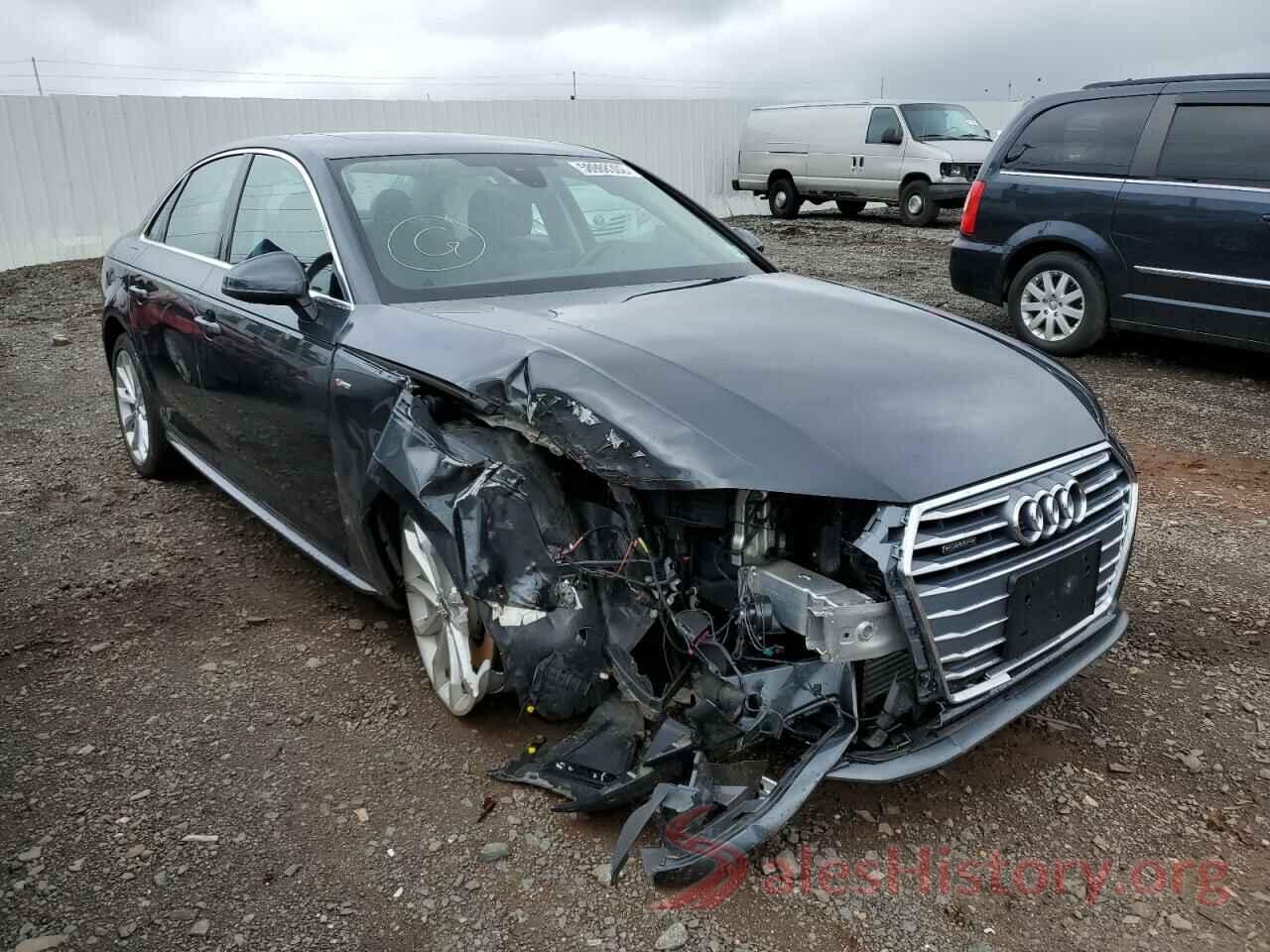 WAUDNAF41KA007004 2019 AUDI A4