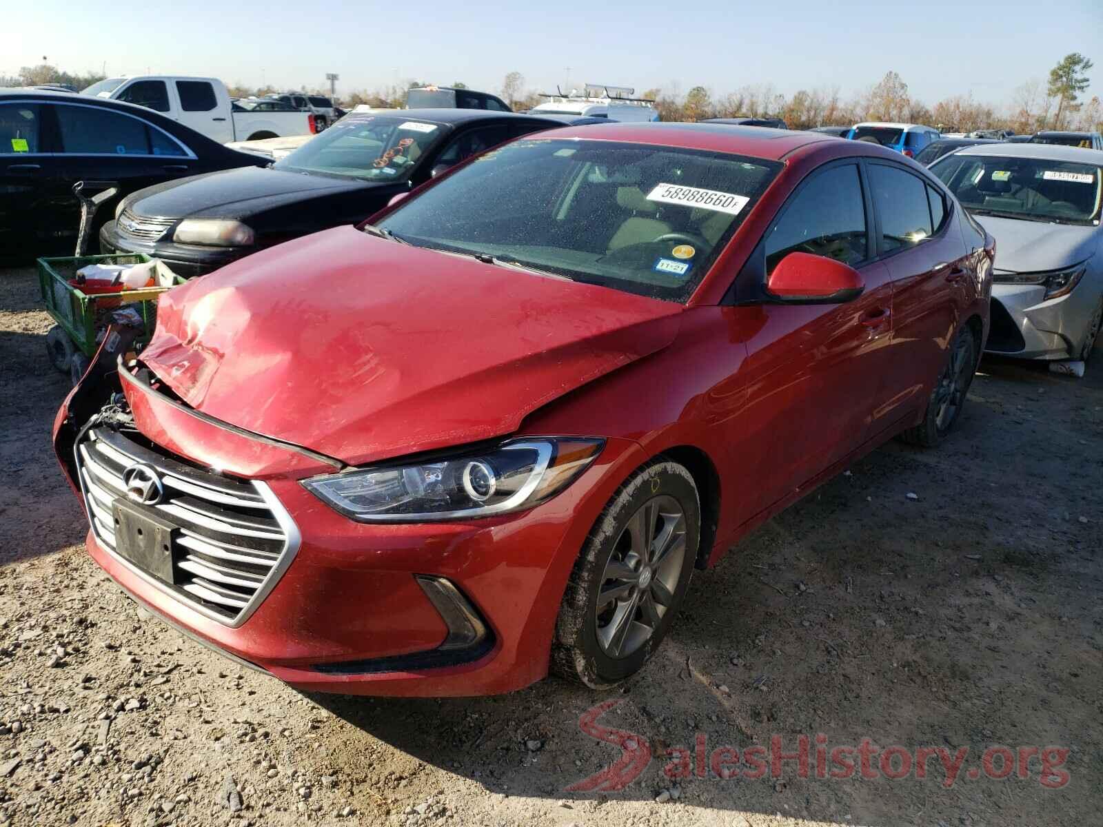 5NPD84LF4JH286697 2018 HYUNDAI ELANTRA