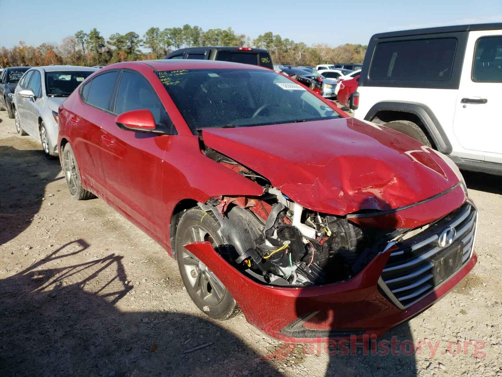 5NPD84LF4JH286697 2018 HYUNDAI ELANTRA