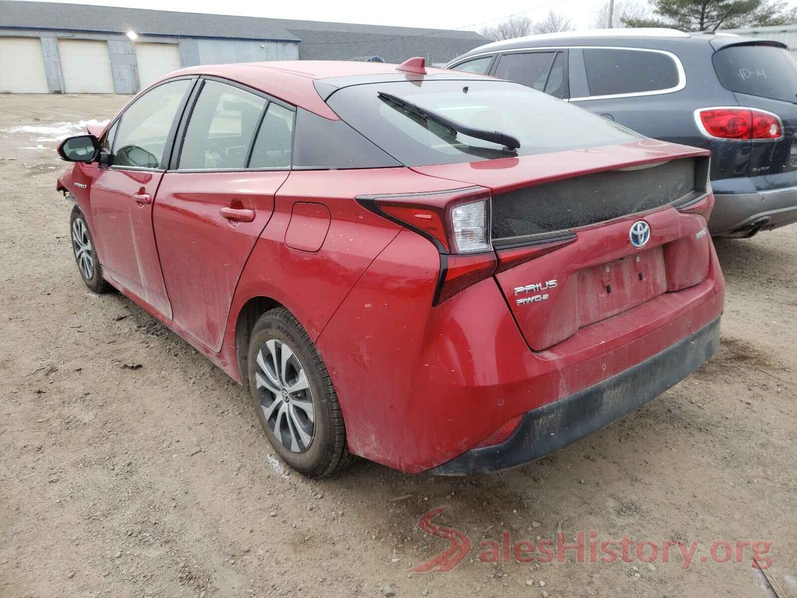 JTDL9RFU6K3002371 2019 TOYOTA PRIUS