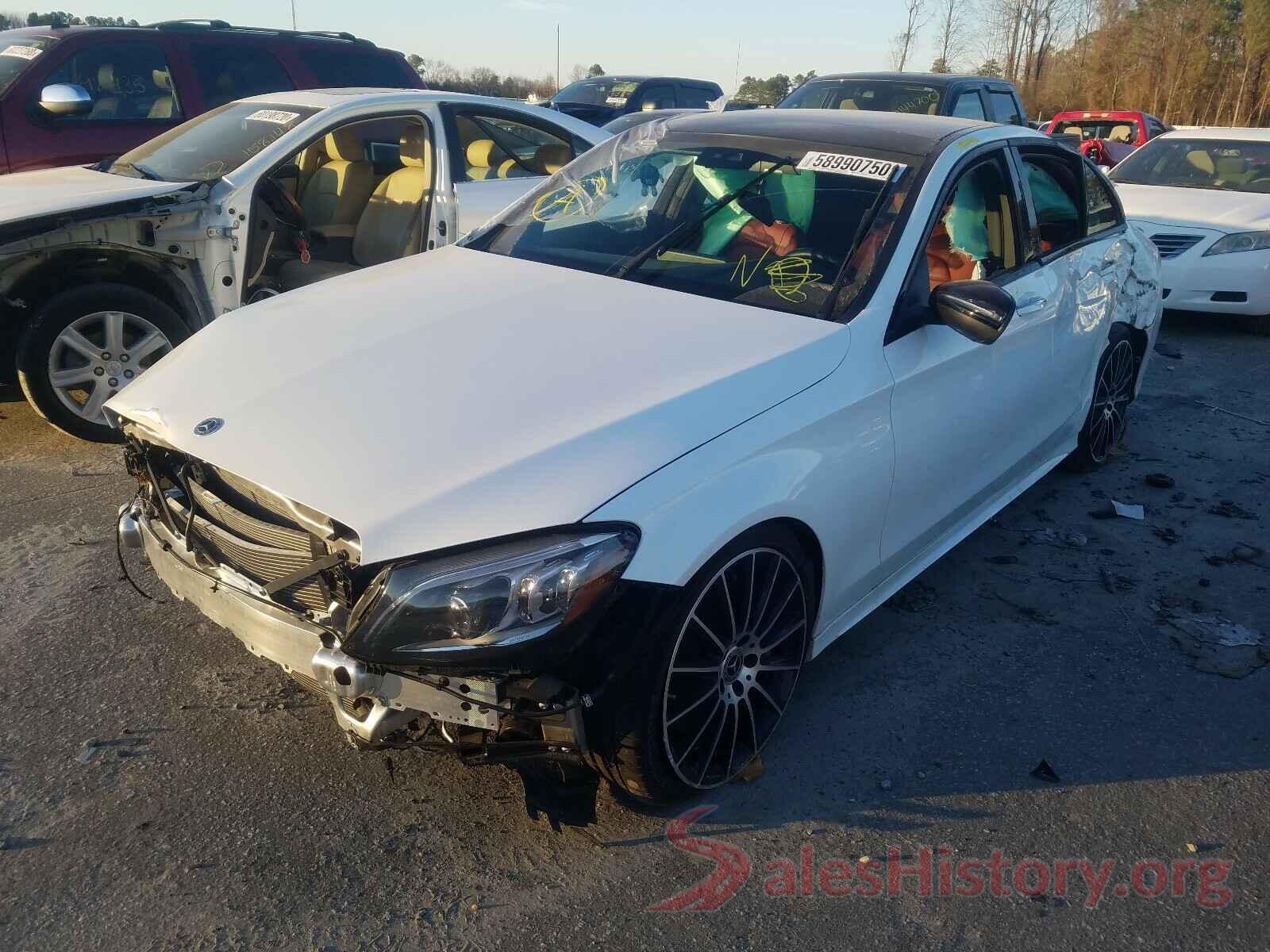 WDDWF8EB1LR550234 2020 MERCEDES-BENZ C CLASS