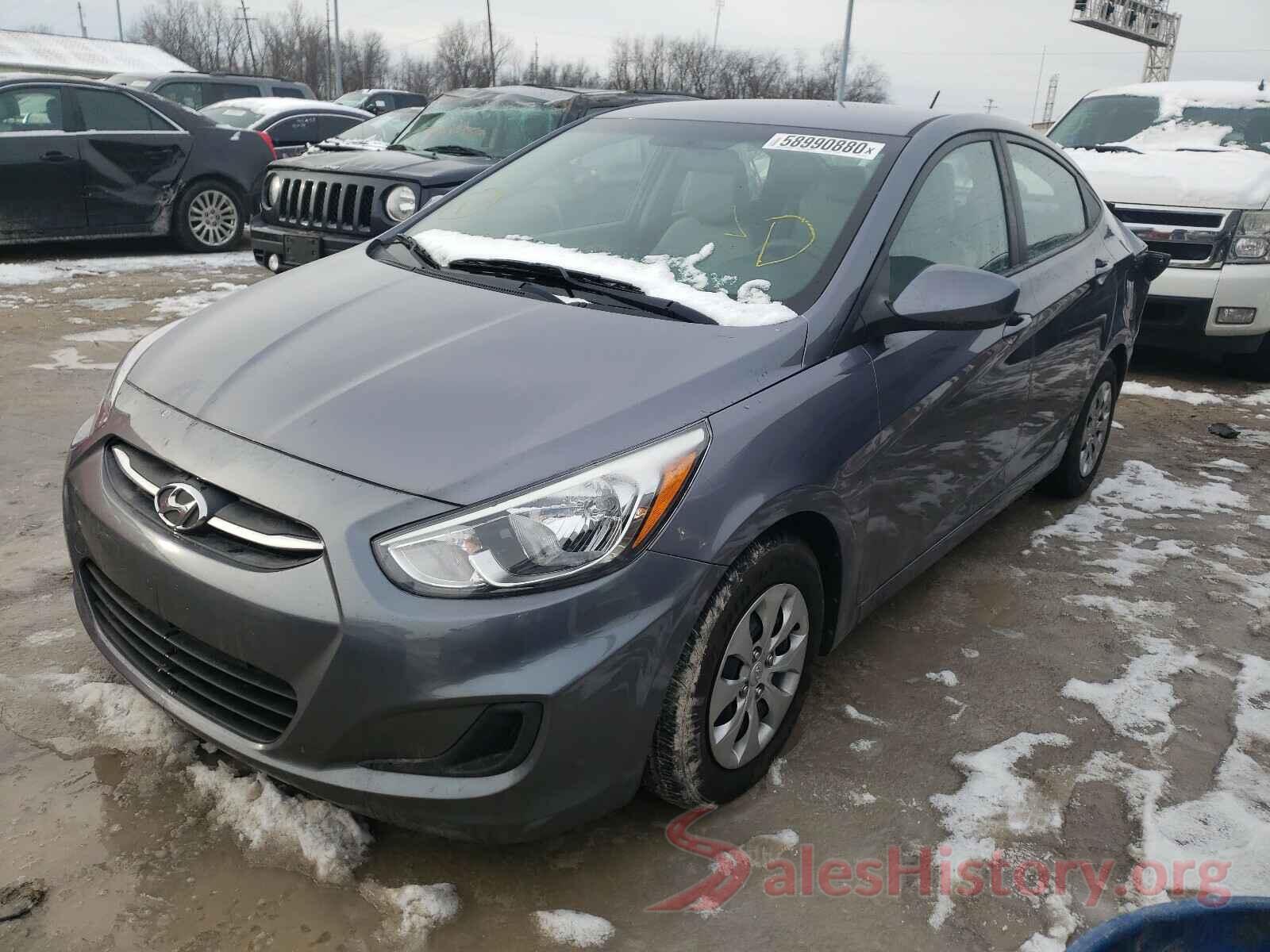 KMHCT4AE8HU307356 2017 HYUNDAI ACCENT