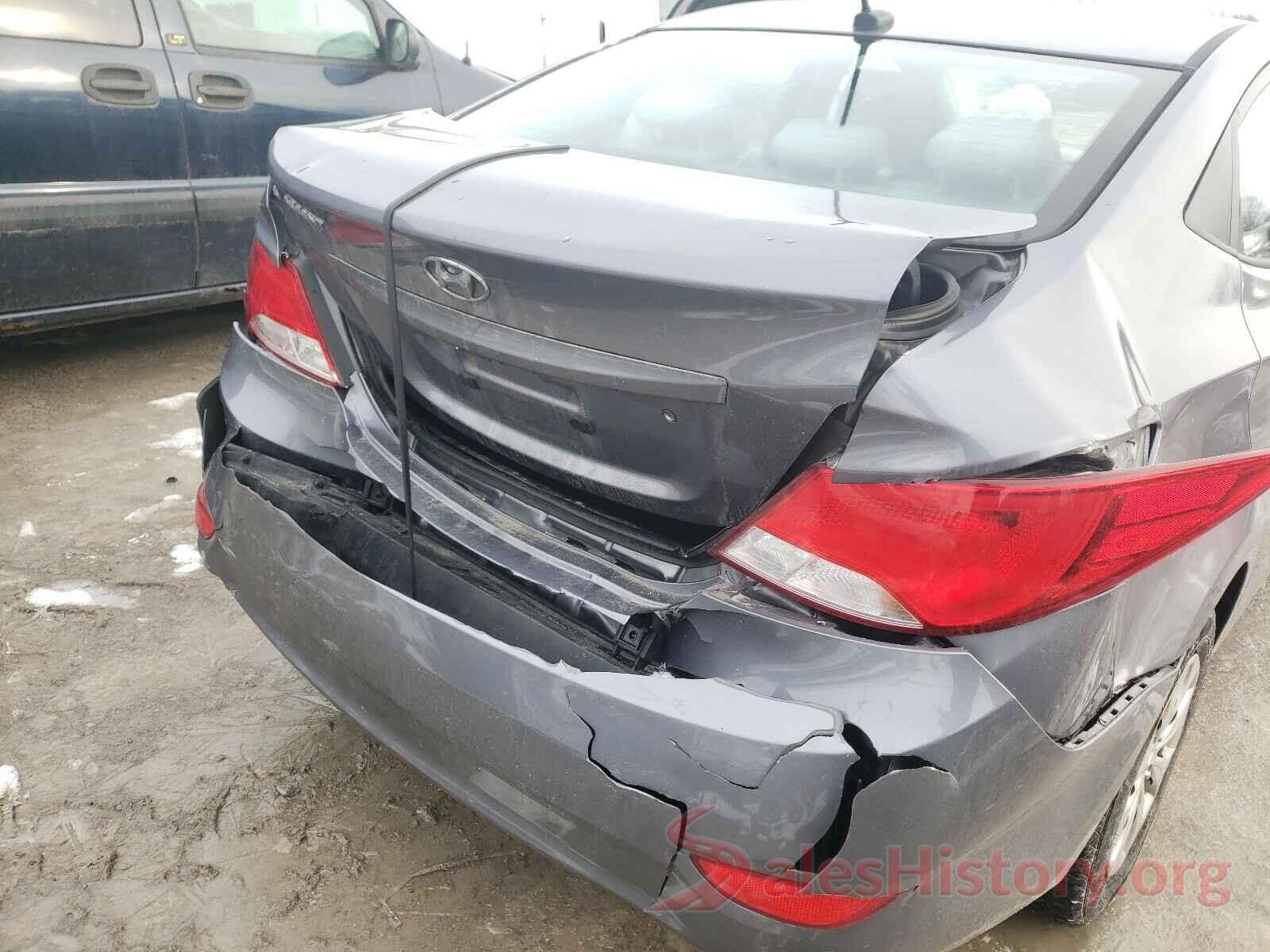 KMHCT4AE8HU307356 2017 HYUNDAI ACCENT