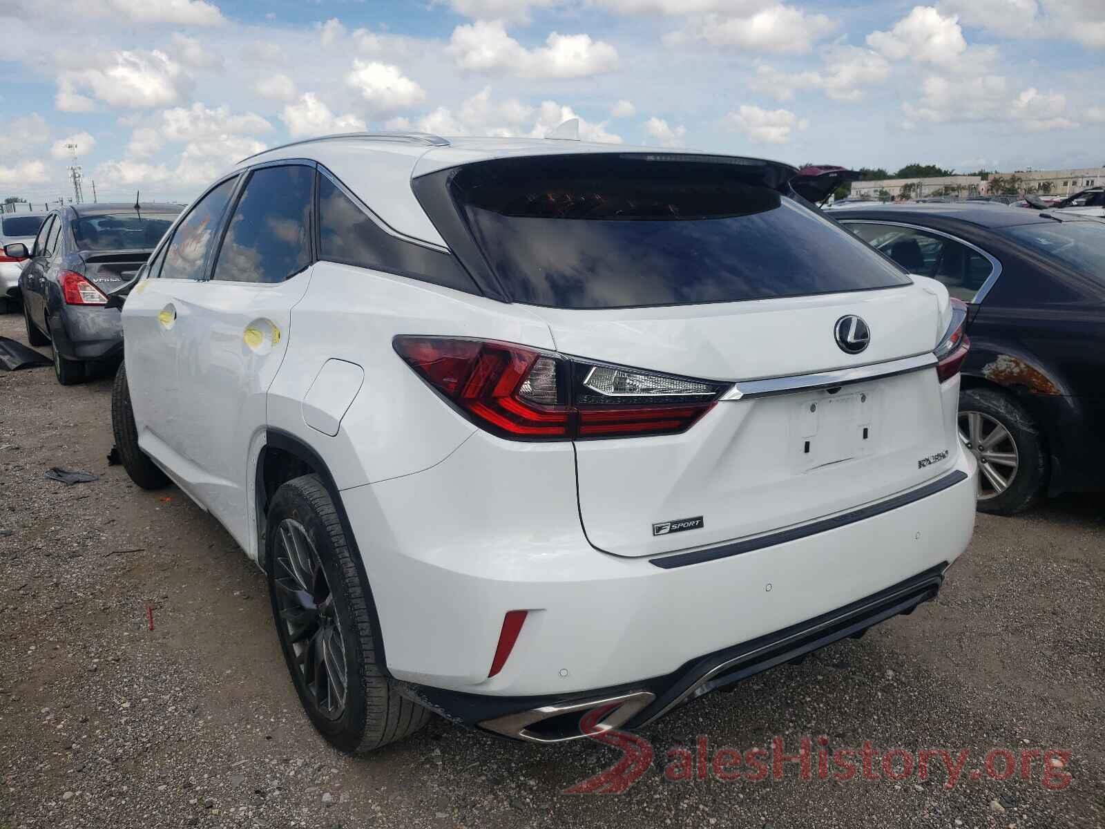 2T2ZZMCA3KC131890 2019 LEXUS RX350