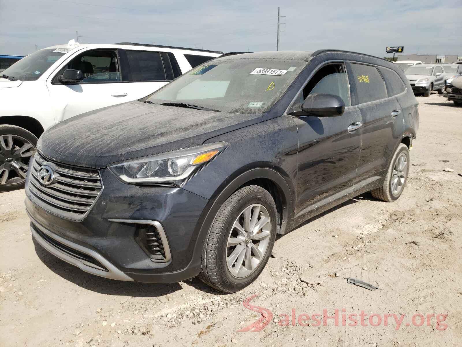 KM8SM4HF5HU226385 2017 HYUNDAI SANTA FE