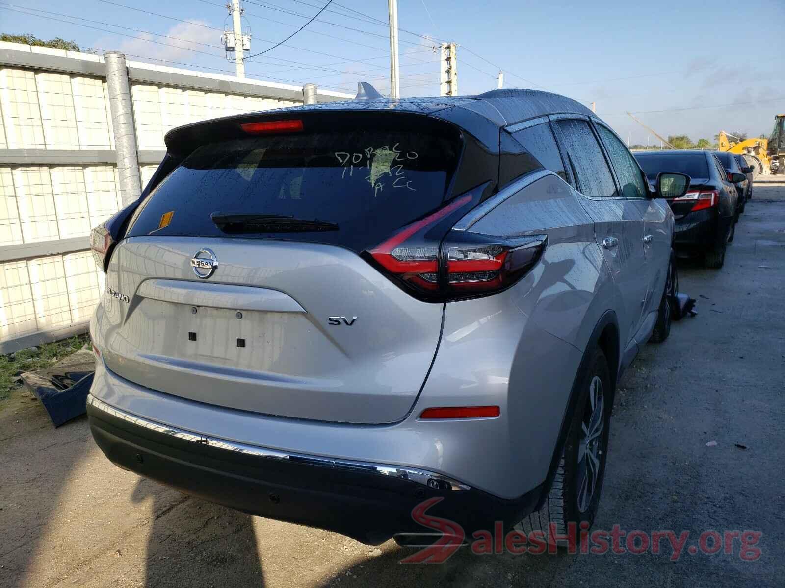 5N1AZ2BJ9LN110432 2020 NISSAN MURANO