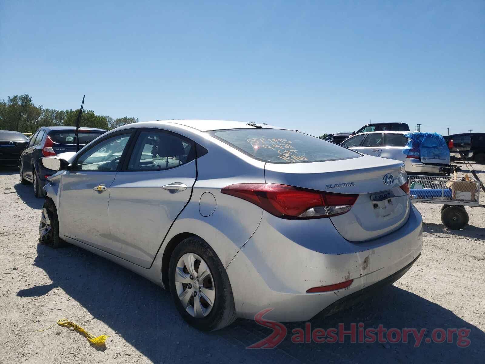 KMHDH4AE7GU573830 2016 HYUNDAI ELANTRA