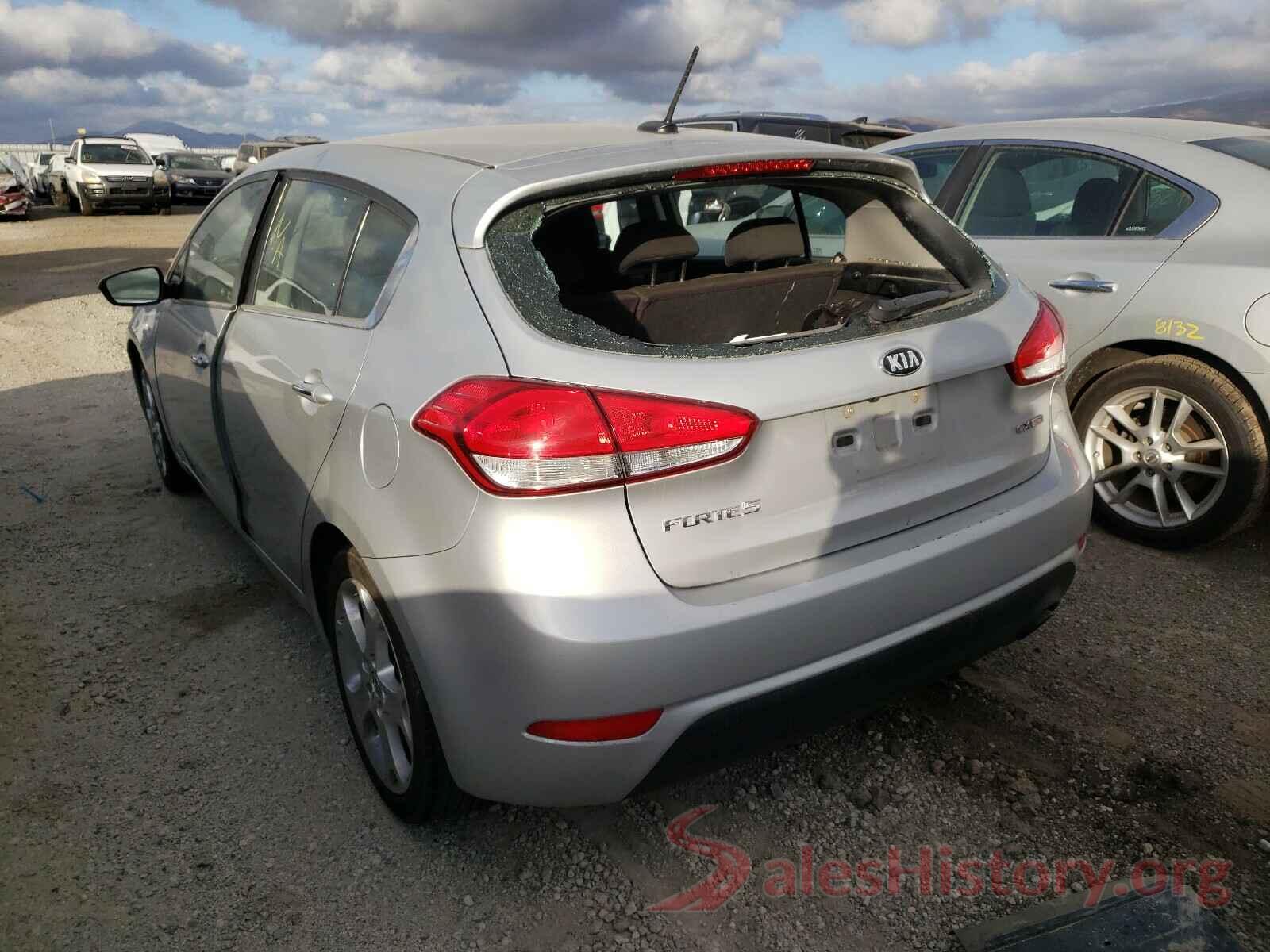 KNAFX5A8XG5598423 2016 KIA FORTE