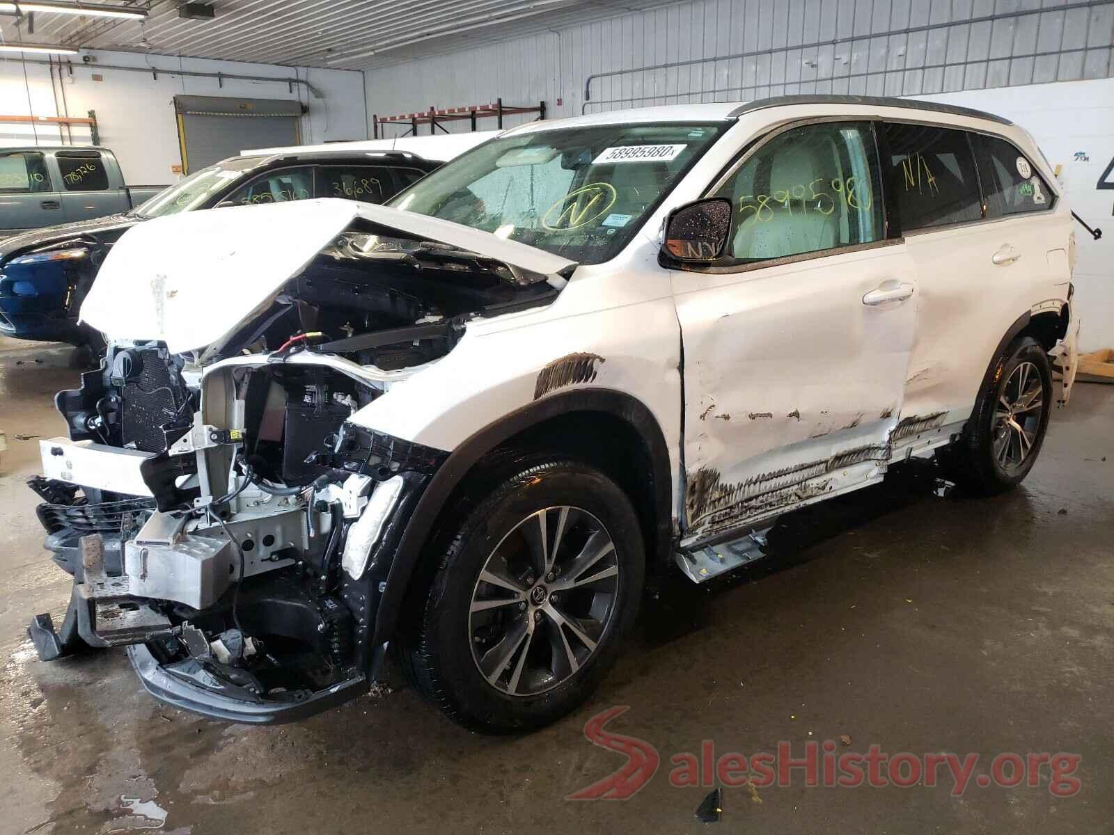 5TDKKRFH4GS129547 2016 TOYOTA HIGHLANDER