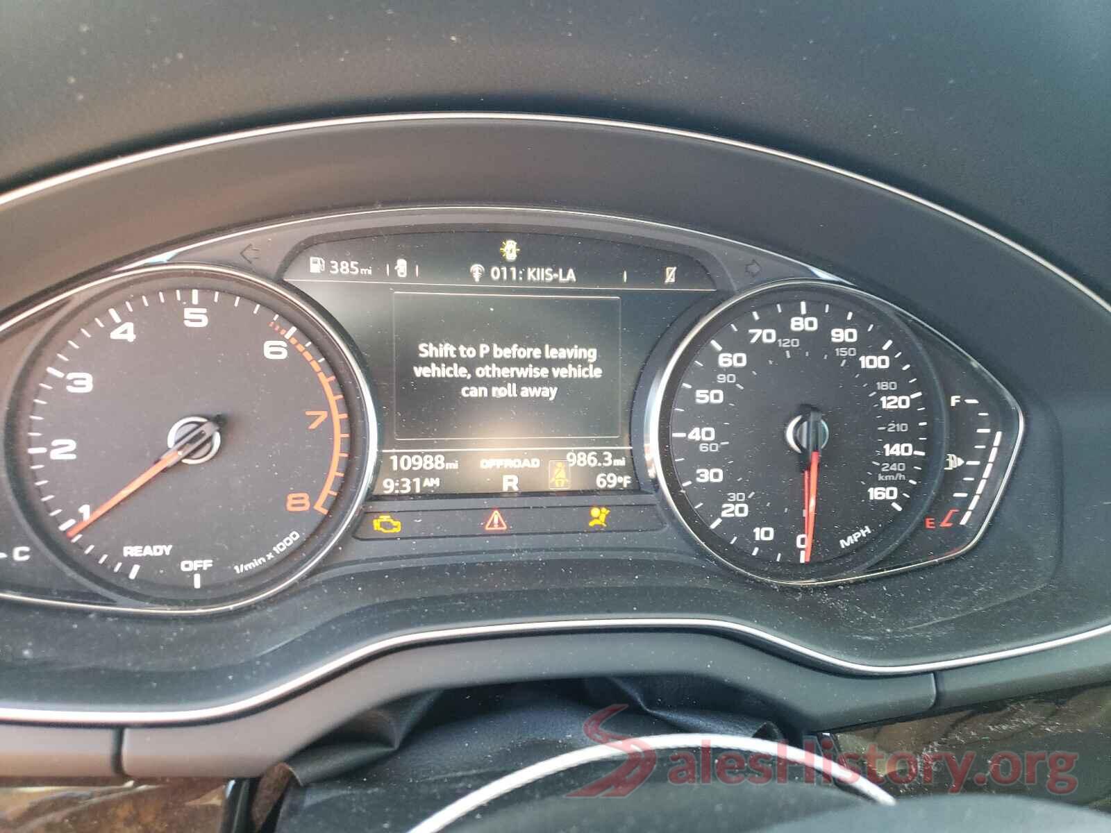 WA1ANAFY2K2098345 2019 AUDI Q5